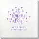 Confetti Dots Oh Happy Day Bamboo Luxe Napkins Image 1 of 3